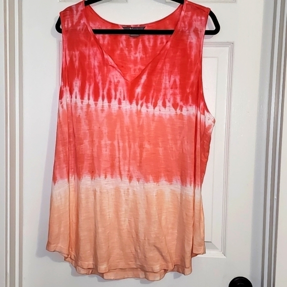 Natural Reflections Tops - Natural Reflections tie dye tank top Sz 1X